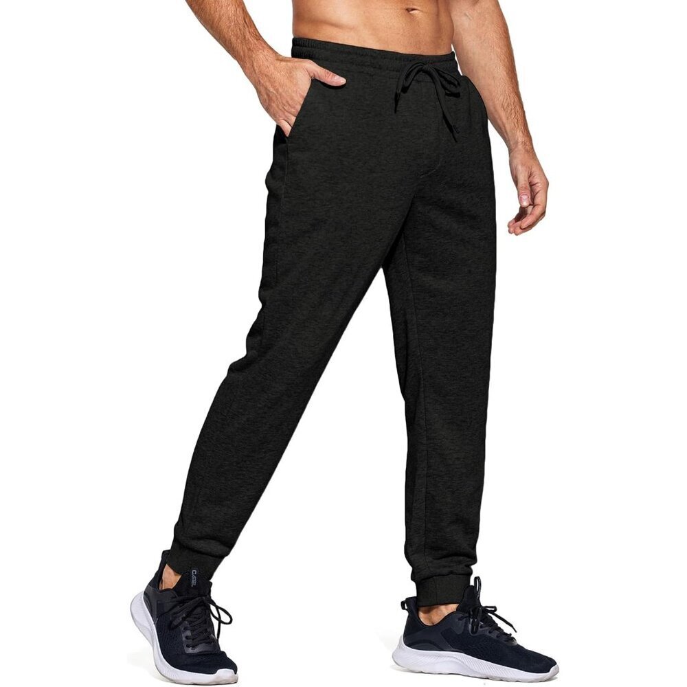 Mens Joggers Sweatpants Athletic Running Pants Drawstring Workout Track Pants wi